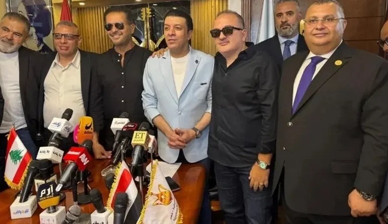 راغب علامة ومصطفى كامل2