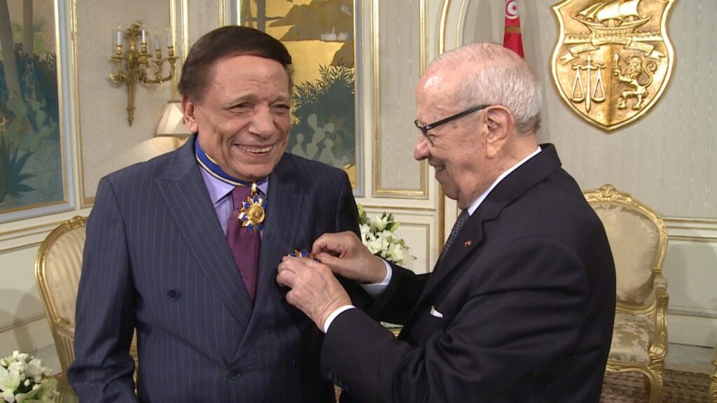 تكريم الأستاذ عادل إمام في تونس