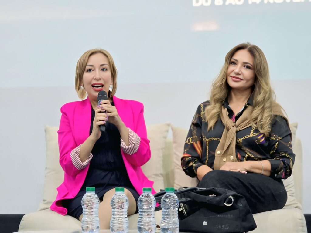 ندوة تكريم الفنانة ليلى علوي في الرباط التي أدارتها الكاتبة ناهد صلاح